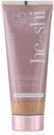 He-Shi HD Wonderglow - Skin Perfecting Body Bronzer & Instant Tan - Illuminating Body Primer with 24 Splashproof Wear - Body Highlighter for Airbrushed Legs - Vegan & Cruelty Free (100ml)