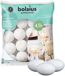 Bolsius Floating Candle-White, Wax,