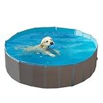 SA Products Dog Paddling Pool | Dog Paddling Pool Medium, Dog Pool | Dog Swimming Pool, Paddling Pool for Dogs | Non Slip Pet Paddling Pool, Plastic Paddling Pool, Paddling Pool for Toddlers (80x30cm)