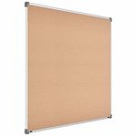 Scholar Art® Metis Cork Pin Board (Bulletin Board & Notice Board) for Home, Office & School | Lightweight Aluminium Frame & Soft Board (SB) Core | 4x6 Feet (120x180 cm)