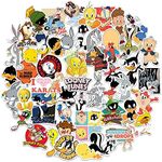 Looney Tunes Stickers Die Cut Vinyl Sticker Variety Pack - Laptop, Water Bottle, Scrapbooking, Tablet, Skateboard, Indoor/Outdoor - Set of 50