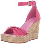 Kenneth Cole New York Women's Sol Wedge Sandal, Nude Patent, 6 UK