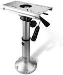 XinKunmarine Boat Seat Pedestal Swivl-Eze Adjustable-Height 17-Inch to 20-Inch 11087…