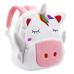 Cute Animal Cartoon Backpack School Bag, for Toddler Children Boys Girls, 3-6 Years Old, Best Gift for Kids, Children, Unisex (Unicorn)