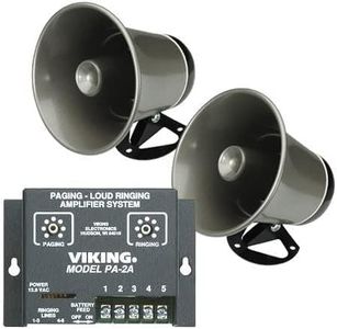 Viking Multi-line Loud Phone Ringer / Pager System with TWO Horns