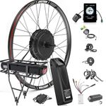 Bafang 48V 750W Rear Hub Motor Kit 26" 27.5" 28"/29"/700C Rear Wheel Ebike Conversion Kit with Battery & Display Electric Bike Conversion kit for Mountain Bike Road Bike