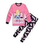 laughZuaia Kids Boys Girls YouTube Game Rainbow Friends Christmas Xmas Pajamas Black Pink Purple Pjs 4-12 Years (7-8 Years, Black2)