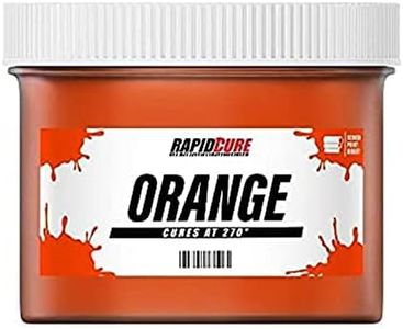 Rapid Cure - Orange Plastisol Ink for Screen Printing – Low Temperature Fast Curing Ink by Screen Print Direct… (Pint)