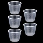 Rice Measuring Cup 5PCS Plastic Tra