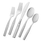 J.A. Henckels Classic Series Rapture 45-Piece Flatware Set, Service for 8