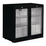 Polar GL002 G-Series 230W Double Hinged-Door Commercial Beer Fridge Back Bar Cooler 208 Litre / R600a | Capacity 180 x 330ml Bottles