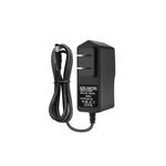 6V 2A Power Supply Adapter AC 100-240V to DC 6Volt Transformers 12 Watt Max DC Connector Jack 5.5mmx2.5mm Adapter for Speaker Camera Elliptical Bike Router Exercise Bike Replacement Charger Cord