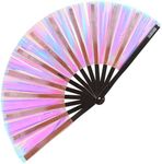 SoJourner Bags Holographic Rave Fan