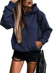 SHEWIN Womens Hoodie Pullover Long 