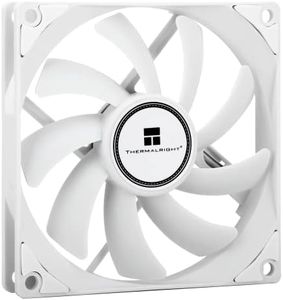 Thermalright TL-9015W CPU Fan Computer case Fan Quiet 4pin PWM PC Fan, 15mm Slimline Cooler Fan, 2700RPM Speed, 92mm CPU Cooling Fan(White)