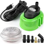 Pool Cover Pump Above Ground, Water Pump for Pool Draining, Submersible Water Pump Sump Pump with 16 Ft Drainage Hose & 25 Ft Extra Long Power Cord