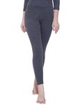 Bodycare Insider Women's Skinny Fit Poly Cotton Lower (B202C_100_Grey_2XL)