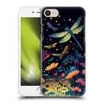 Head Case Designs Officially Licensed JK Stewart Dragonflies In Night Garden Art Hard Back Case Compatible With Apple iPhone 7/8 / SE 2020 & 2022