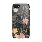 Akna iPhone 8 & iPhone 7 Case Vintage floral, Sili-Tastic Series High Impact Silicon Cover with Full HD+ Graphics for iPhone 8 & iPhone 7 (Graphic 101951-U.K)