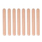 50Pcs Cabinet Drawer Round Kallax Dowels 101339, Wooden Grooved Fluted Pins Furniture Craft Dowel Pins Rods (M6*50(50PCS))