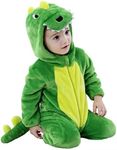 QIAONIUNIU Halloween Baby Green Din