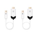 Wireless HDMI Transmitter and Receiver, 4K Decode 1080P Output Wireless HDMI Extension kit,165FT/50M range,For Laptops,TV box, PS4/5, Cameras to Project To TV/Projector/Monitor/audio Transmission.