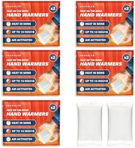 BRAMBLE 10 Chauffe Mains de Poche Naturels - Chaufferette Main Jetable - Outdoor, Randonnée, Ski, Cyclisme - Dure 8 Heures