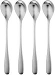 Robert Welch Stanton Satin Long Handled Spoon, Set of 4.