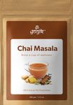 Go-Yogik Chai Tea Rejuvenating Spice masala | (80 cups)-100g| Authentic Blend of 6 Premium Spices | Caffiene Free | Vegan | Gluten Free | Unsweetened | No Additives | No tea leaf