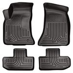 Husky Liners 98071 Fits 2011-15 Dodge Challenger Weatherbeater Front & 2nd Seat Floor Mats