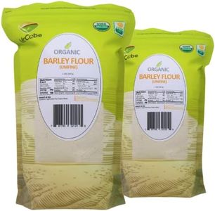 McCabe Organic Barley Flour - Barley Flour for Cooking and Baking | Rich in Fiber | USDA and CCOF Certified | Product of USA | 2 lbs (32 Oz) Pack of 2