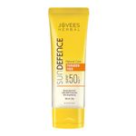 Jovees Herbal Sun Defence Cream SPF 50 | Broad Spectrum PA+++ | UVA/UVB Protection | Lightweight | Quick Absorption | For All Skin Types 50g