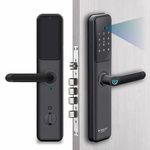 Denler DL06 Smart Lock Digital Door Lock with Video Intercom, Inbuilt Wi-Fi for Remote Unlock Using App, Fingerprint, RFID Card, PIN, Manual Key 3 Years onsite Warranty