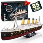 CubicFun Titanic 3D LED Puzzles for
