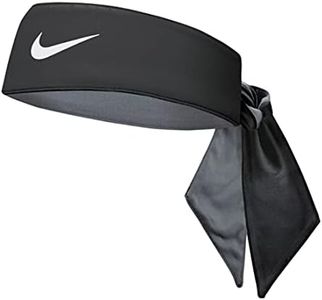 Nike Reversible Cooling Head Tie with Dri-Fit - Unisex (Black/Grey)