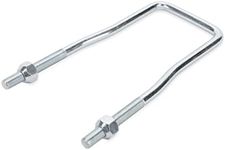 Camco Eaz-Lift U-Bolt Spare Tire Carrier | Securely Transport a Spare Tire on Your Trailer Tongue | Holds Wheels Between 8 to 15-inches | (50009)