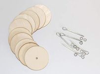 celloexpress Pack of 5 - Cotter Pin Joints 35mm Wooden - Teddy Bear & Soft Toy Making Limbs and Head Joints