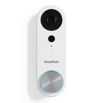 SimpliSafe Video Doorbell Pro - Wired Doorbell Camera with Two-Way Audio, Motion Detection & Night vision