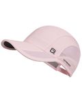 GADIEMKENSD Quick Dry Baseball Cap Mens Womens Cooling Running Hat Summer Sun Hats Workout Accessories for Golf Hiking Gym Cycling Walking Outdoor Camping (Pink, M-L)