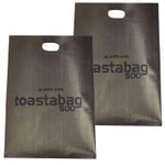 Lakeland Reusable Toastabags - Makes Toasted Sandwiches in a Toaster, Pack of 2