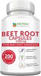 Beet Root Capsules - 1200mg Per Ser