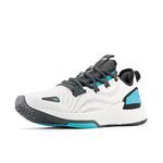 New Balance Men's FuelCell 100 V2 Cross Trainer, White/Blacktop/Virtual Blue, 14 W