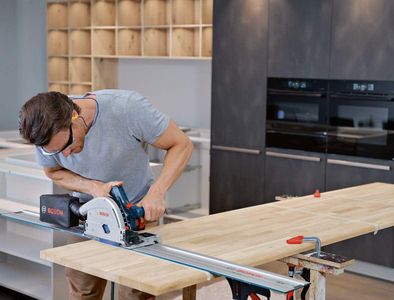 Bosch 18V Cordless Plunge Saw – Compact Power Tool for Precision Cuts
