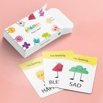 Cots and Cuddles How I Feel - Emotions Early Learning Brain Development Educational Flashcards for Toddler Kid