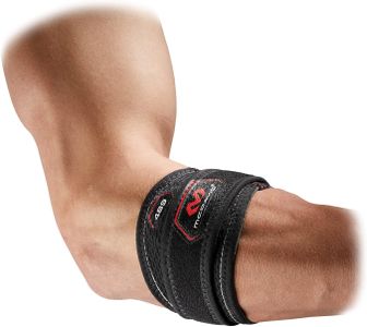 McDavid Tennis Elbow Support Strap – Targeted Pressure, Fits Left/Right