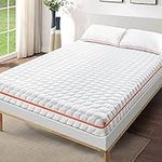 Maxzzz Twin Mattress, 6 Inch Memory Foam Mattress Single Size Gel Foam Mattress Medium Firm Foam Hybrid Mattress Bed Mattress Pressure Relief CertiPUR-US Certified 38x74 Inch