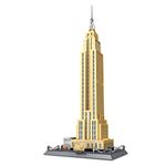 APOSTROPHE Games Empire State Building Block Set (1,993 Pieces) New York's Empire State Building Famous Landmark Series - Architecture Model for Kids and Adults