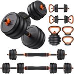 FEIERDUN Adjustable Dumbbells, 90lb