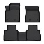 Cartist Floor Liners for 2021 Rogue All Weather Floor Mats Custom Fit 2022 Nissan Rogue Carpet Protection TPE Odorless