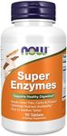 NOW Supplements, Super Enzymes, Formulated with Bromelain, Ox Bile, Pancreatin and Papain, Super Enzymes, 90 Count